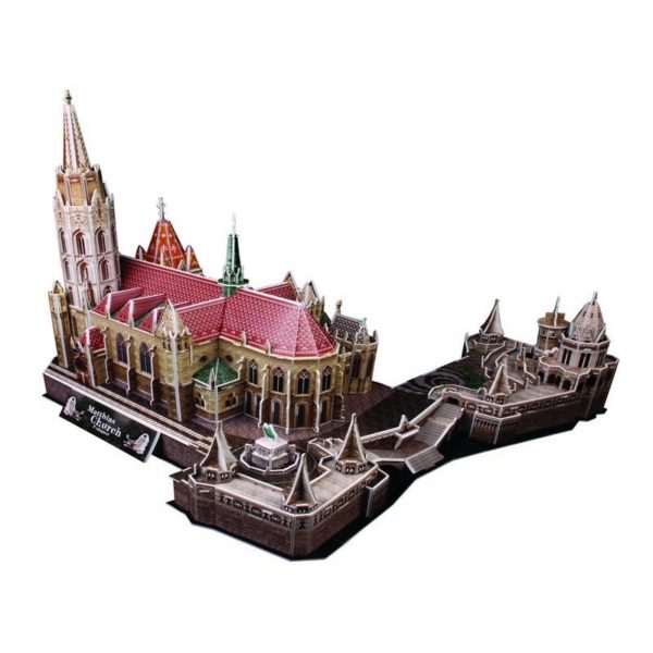 3D puzzle - Mátyás-templom, Halászbástya
