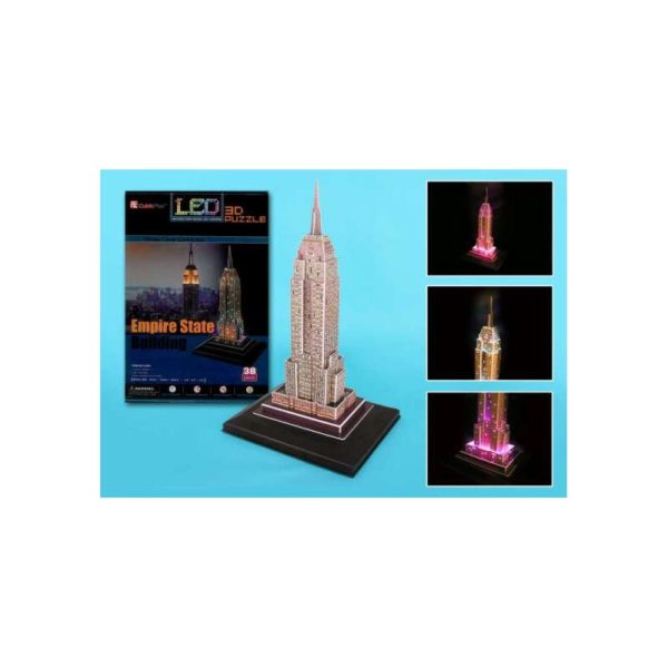 3D LED világító makett - Empire State Building