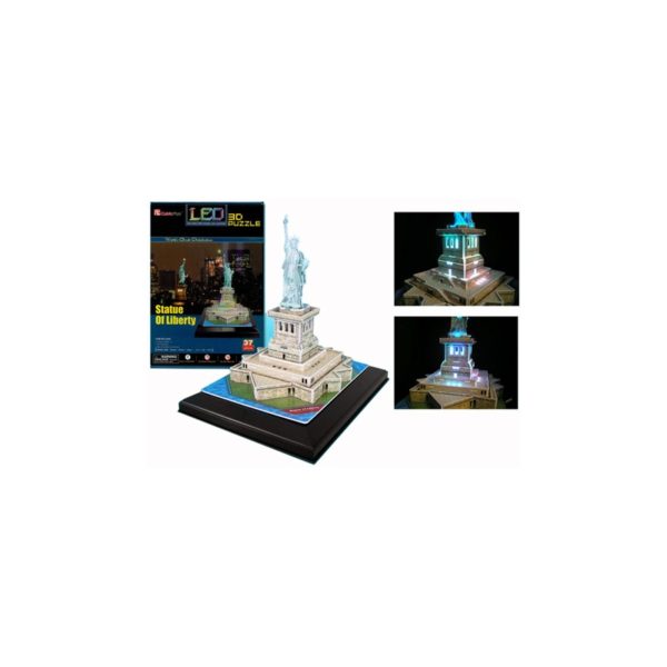 3D LED világító makett - Statue of Liberty (Szabadságszobor)