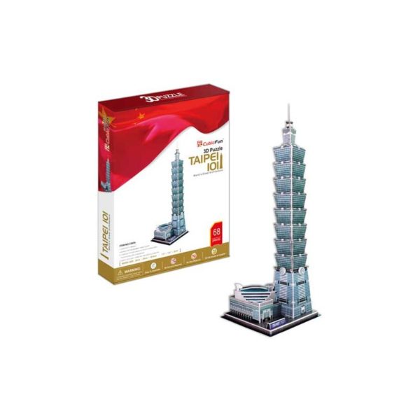 3D puzzle - Taipei 101